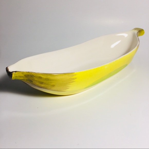 Vintage Ceramic Figural Banana Split Dishes Set - Picture 6 of 6